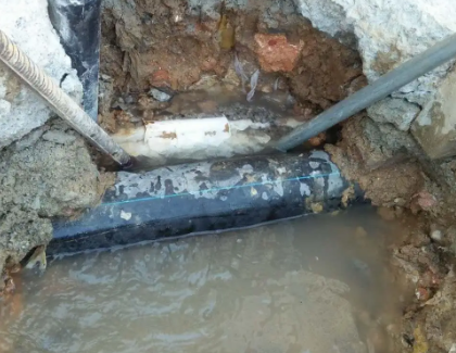 武隆测漏水之水管漏水
